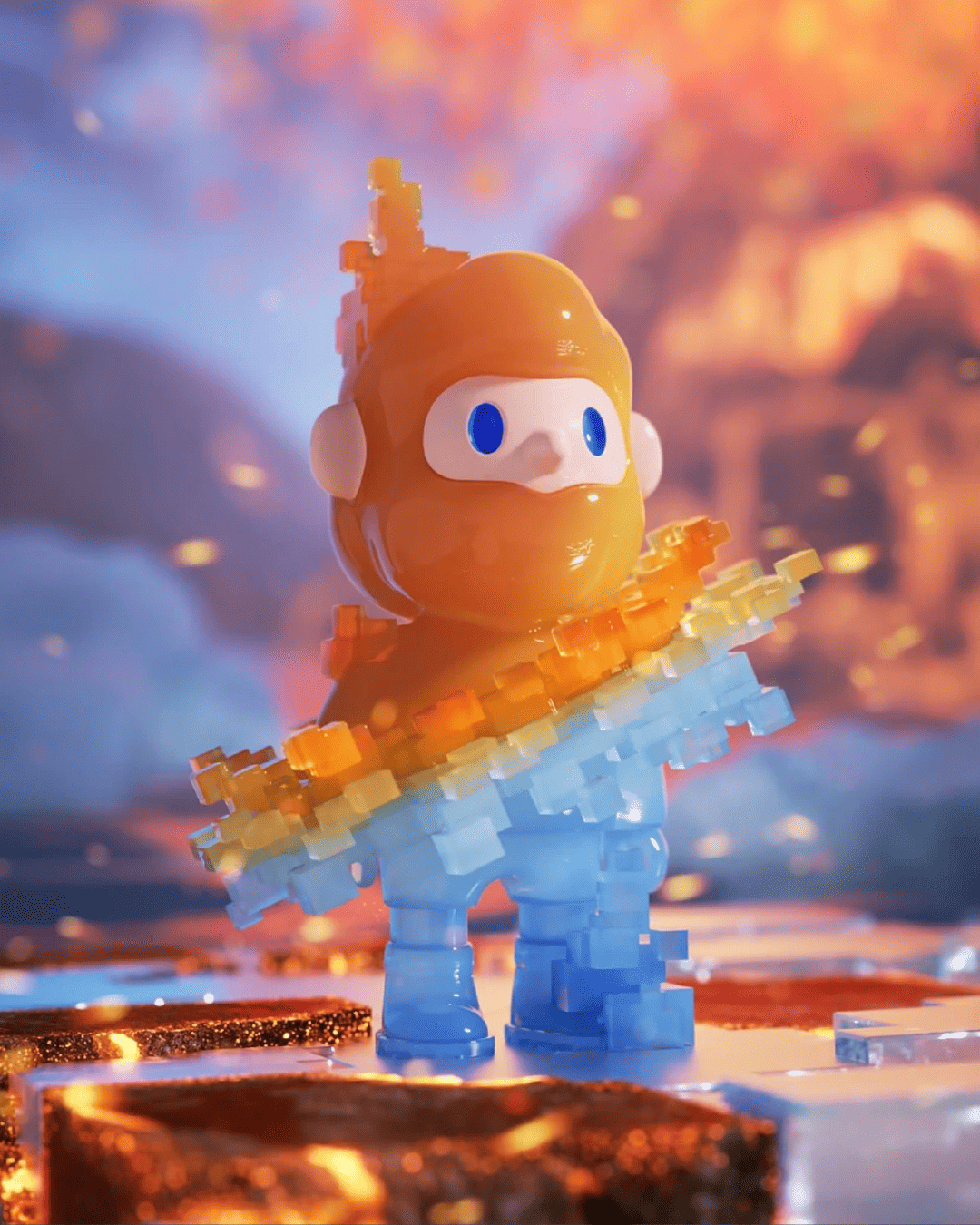 Farmer Bob - Next Generation Pixel Universe Blind Box Series | Mô Hình Art Toy Finding Unicorn - Hình ảnh bổ sung 4