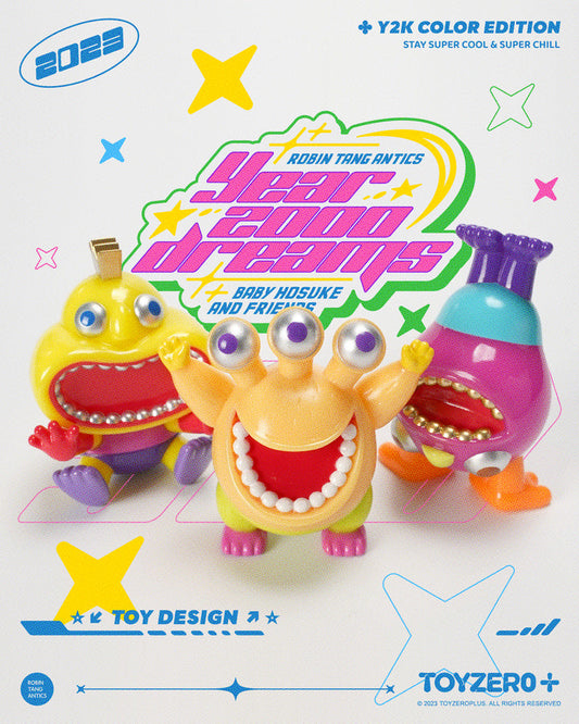 R.U.Y.H. - Baby Hosuke & Friends (Y2K Edition) - Mô Hình Art Toy Chính Hãng - Robin Tang Antics x Toyzero+