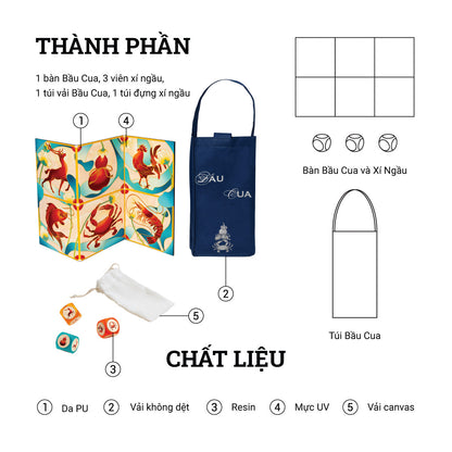 Bầu Cua Lộc Uyển - Trò Chơi Dân Gian Nghệ Thuật Cao Cấp - Maztermind