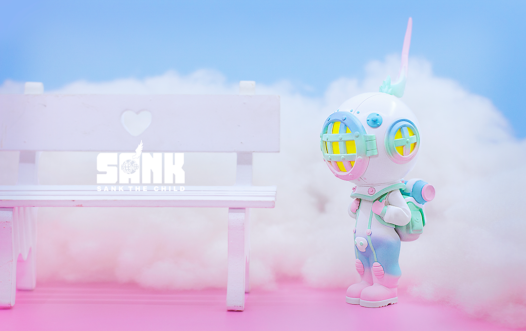 On The Way Series The Diver - Blues Mô Hình Art Toy Cao Cấp Sank Toys - Hình ảnh bổ sung 4