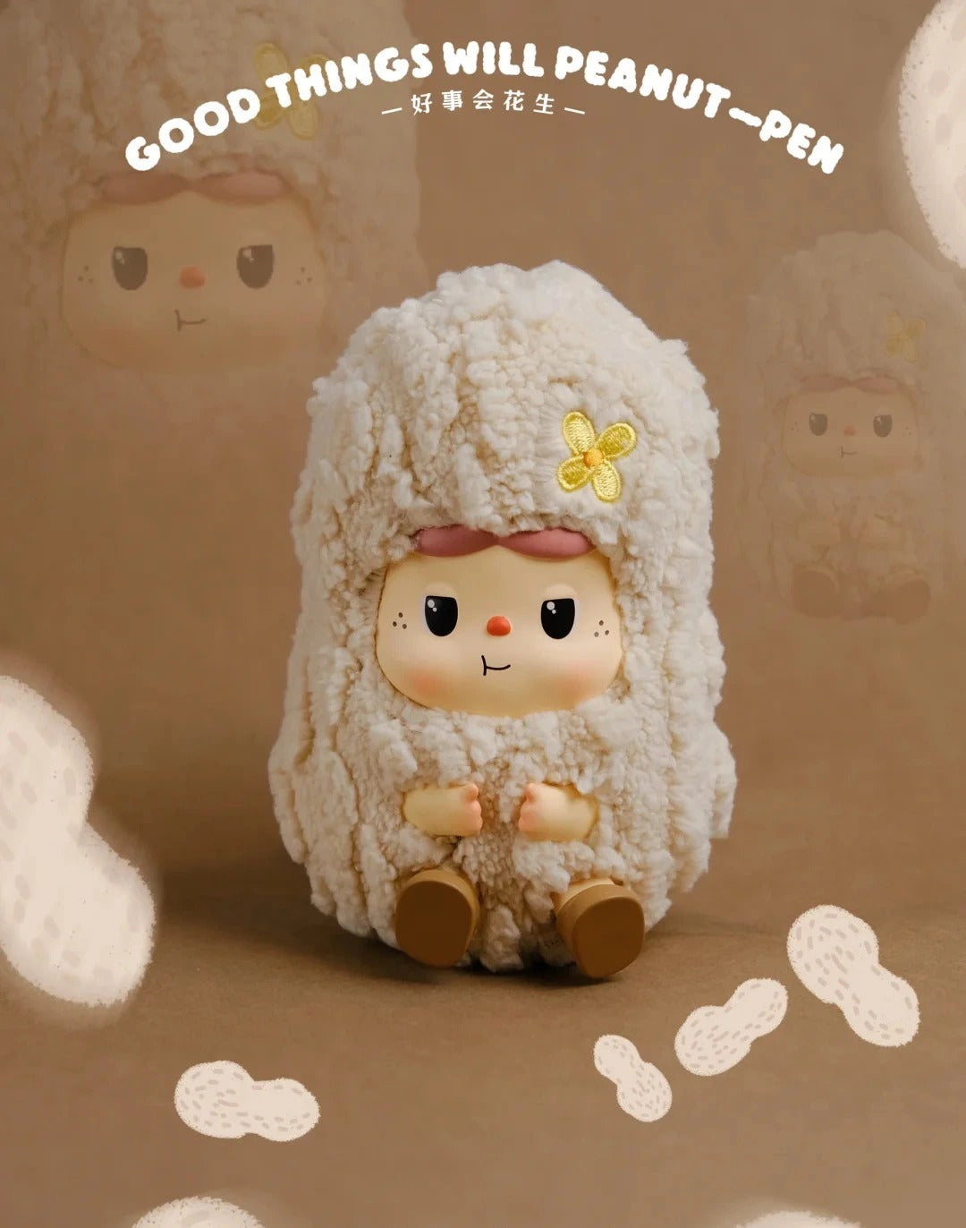 BAOBAO-Warm BAOBAO Fireside Tea Party series Vinyl Plush Key Chain - Móc khóa Blindbox Chính hãng Heyone