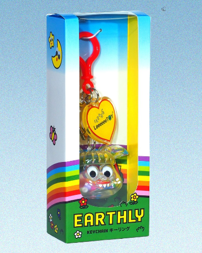EARTHLY Keychain 2025 Móc Khoá Art Toy Sofubi LeeeeeeToy - Góc nhìn khác 3