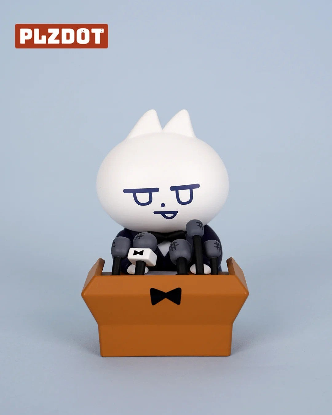 PLZDOT Bow Tie Cat "A Little Cat Like Me" Series - Mô hình Blindbox Mèo Thắt Nơ PLZDOT