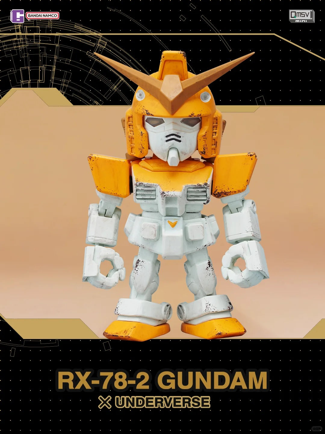 QMSV MINI Artist Collaboration Blind Box - Mô Hình Art Toy Gundam Nghệ Thuật QMSV