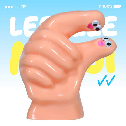 LEEEEEEMOJI 400% - Mô Hình Art Toy Sofubi Chính Hãng LeeeeeeToy - Hình ảnh chi tiết 2
