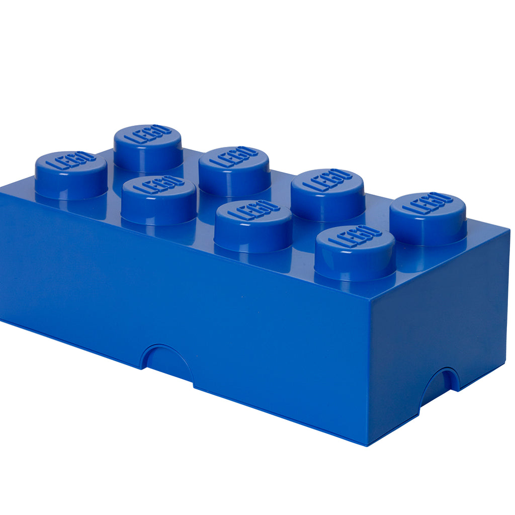 LEGO Storage Brick 8 - Blue - Hộp Đựng Đồ Chơi Xếp Chồng Chính Hãng LEGO - Hình ảnh bổ sung 6