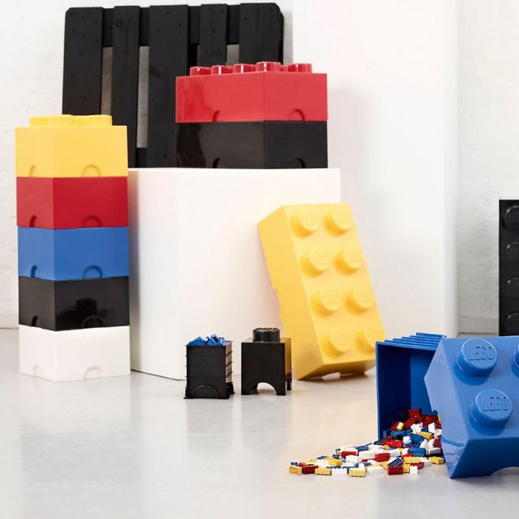 LEGO® Storage Brick 8 - Black - Hộp Lưu Trữ 8 Nút Chính Hãng LEGO - Góc nhìn khác 3