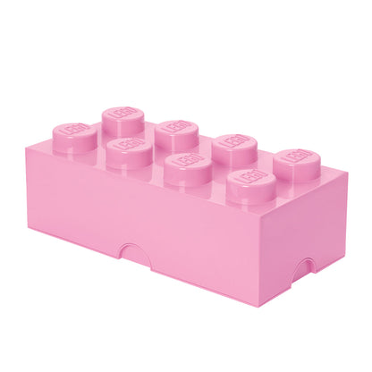 LEGO Storage Brick 8 - Light Pink - Hộp Đựng Đồ Chơi LEGO Hình Viên Gạch 8 Nút - LEGO - Góc nhìn khác 3