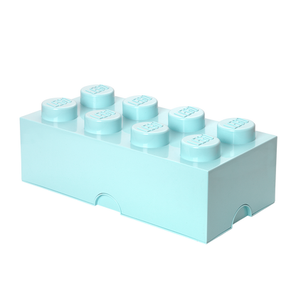 LEGO Storage Brick 8 - Aqua | Hộp Đựng Đồ Chơi Ngăn Kéo 8 Nút LEGO - Góc nhìn khác 3