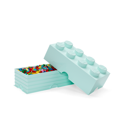 LEGO Storage Brick 8 - Aqua | Hộp Đựng Đồ Chơi Ngăn Kéo 8 Nút LEGO - Hình ảnh bổ sung 5