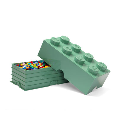 LEGO® Storage Brick 8 - Sand Green Hộp Đựng Đồ Chơi Xếp Chồng LEGO - Góc nhìn khác 3