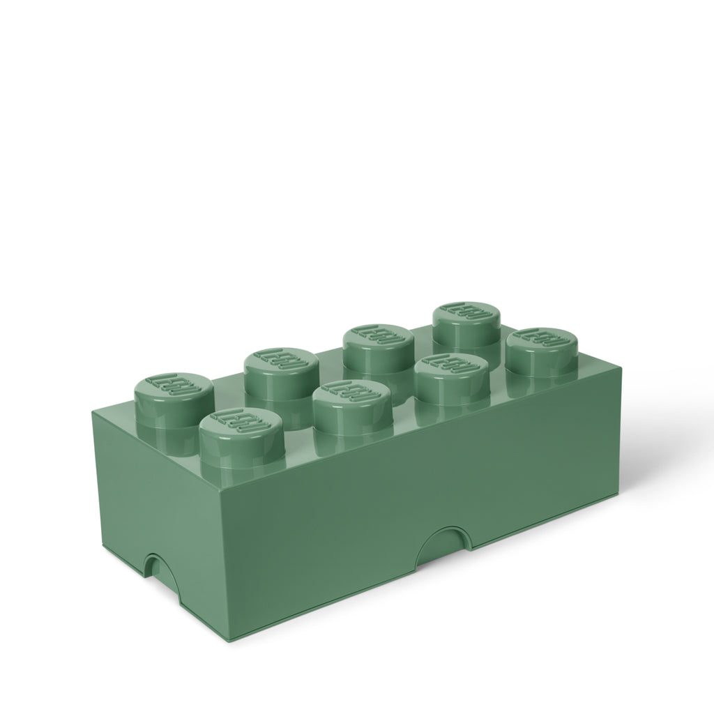 LEGO® Storage Brick 8 - Sand Green Hộp Đựng Đồ Chơi Xếp Chồng LEGO - Hình ảnh chi tiết 2