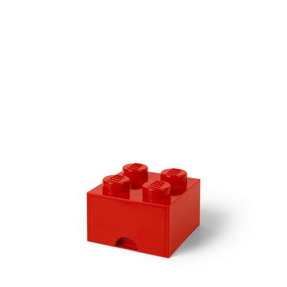 LEGO Brick Drawer 4 - Red - Ngăn Kéo Đựng Đồ Chơi Gạch Lego 4 Nút - LEGO - Hình ảnh chi tiết 2