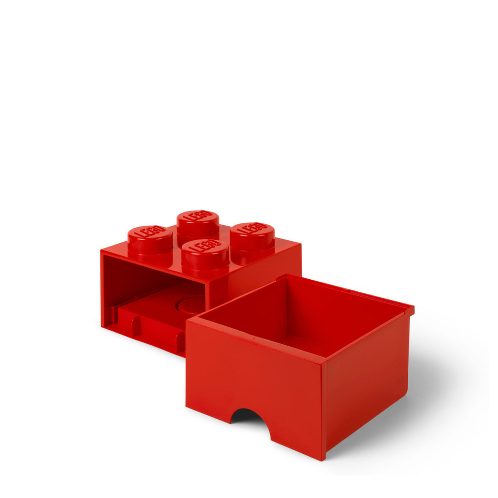 LEGO Brick Drawer 4 - Red - Ngăn Kéo Đựng Đồ Chơi Gạch Lego 4 Nút - LEGO - Hình ảnh bổ sung 4