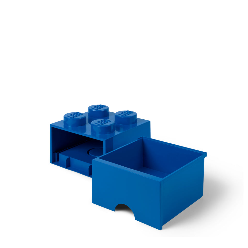 LEGO Brick Drawer 4 - Blue - Ngăn Kéo Lưu Trữ Đồ Chơi LEGO Xếp Chồng - LEGO 40051731 - Hình ảnh bổ sung 4