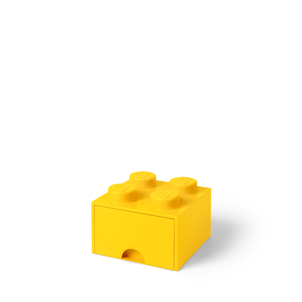 LEGO Brick Drawer 4 - Yellow - Ngăn Kéo Đựng Đồ Chơi LEGO Chính Hãng - Hình ảnh chi tiết 2