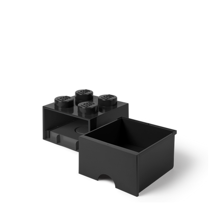 LEGO Brick Drawer 4 - Black - Ngăn kéo lưu trữ gạch LEGO 4 nút - LEGO - Hình ảnh bổ sung 4