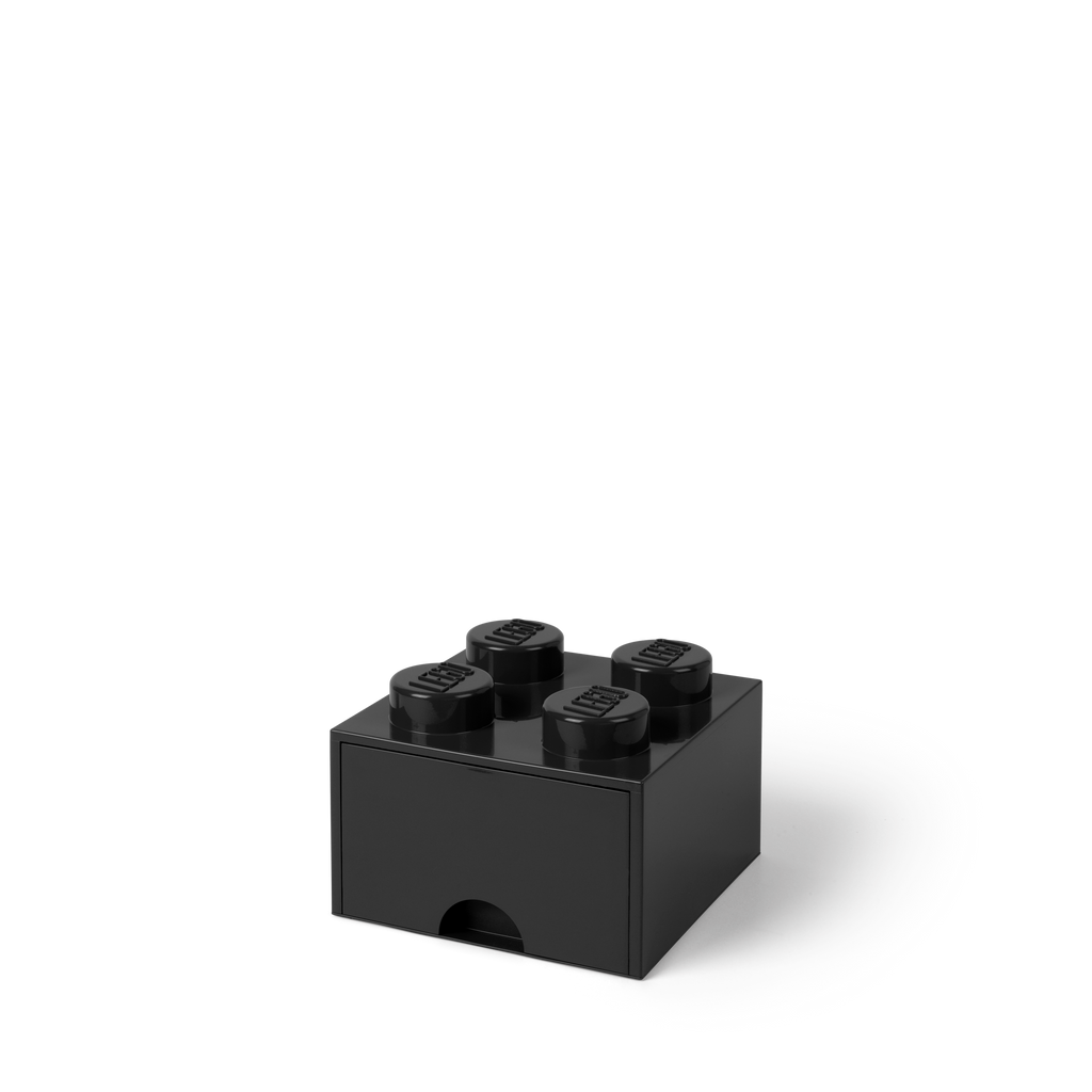 LEGO Brick Drawer 4 - Black - Ngăn kéo lưu trữ gạch LEGO 4 nút - LEGO - Hình ảnh chi tiết 2