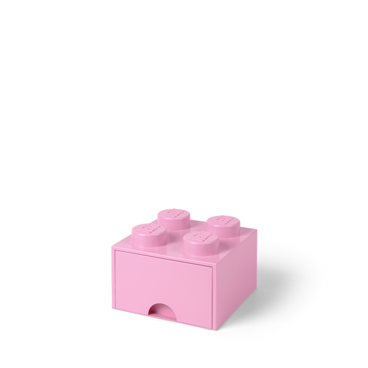 LEGO Brick Drawer 4 - Light Pink - Ngăn kéo gạch 4 nút - LEGO - Hình ảnh chi tiết 2