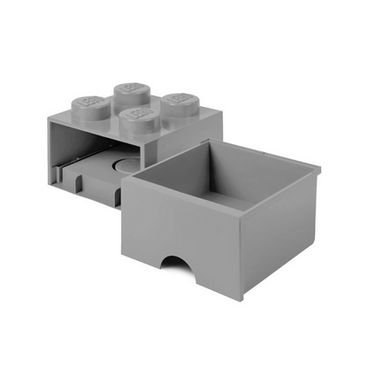 LEGO Brick Drawer 4 - Medium Stone Grey - Ngăn Kéo Lưu Trữ Đồ Chơi 4 Nút - LEGO - Hình ảnh bổ sung 4
