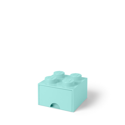 LEGO Brick Drawer 4 - Aqua - Hình ảnh chi tiết 2