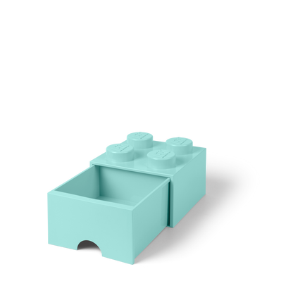 LEGO Brick Drawer 4 - Aqua - Góc nhìn khác 3