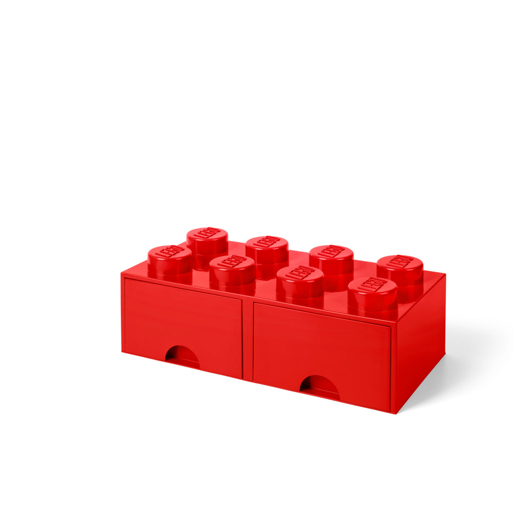 LEGO Brick Drawer 8 - Red | Hộp Ngăn Kéo Lưu Trữ 8 Nút | LEGO - Hình ảnh chi tiết 2