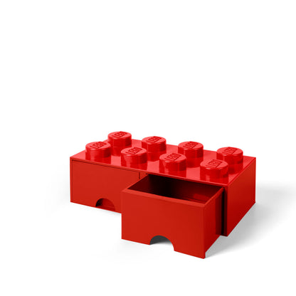 LEGO Brick Drawer 8 - Red | Hộp Ngăn Kéo Lưu Trữ 8 Nút | LEGO - Hình ảnh bổ sung 4