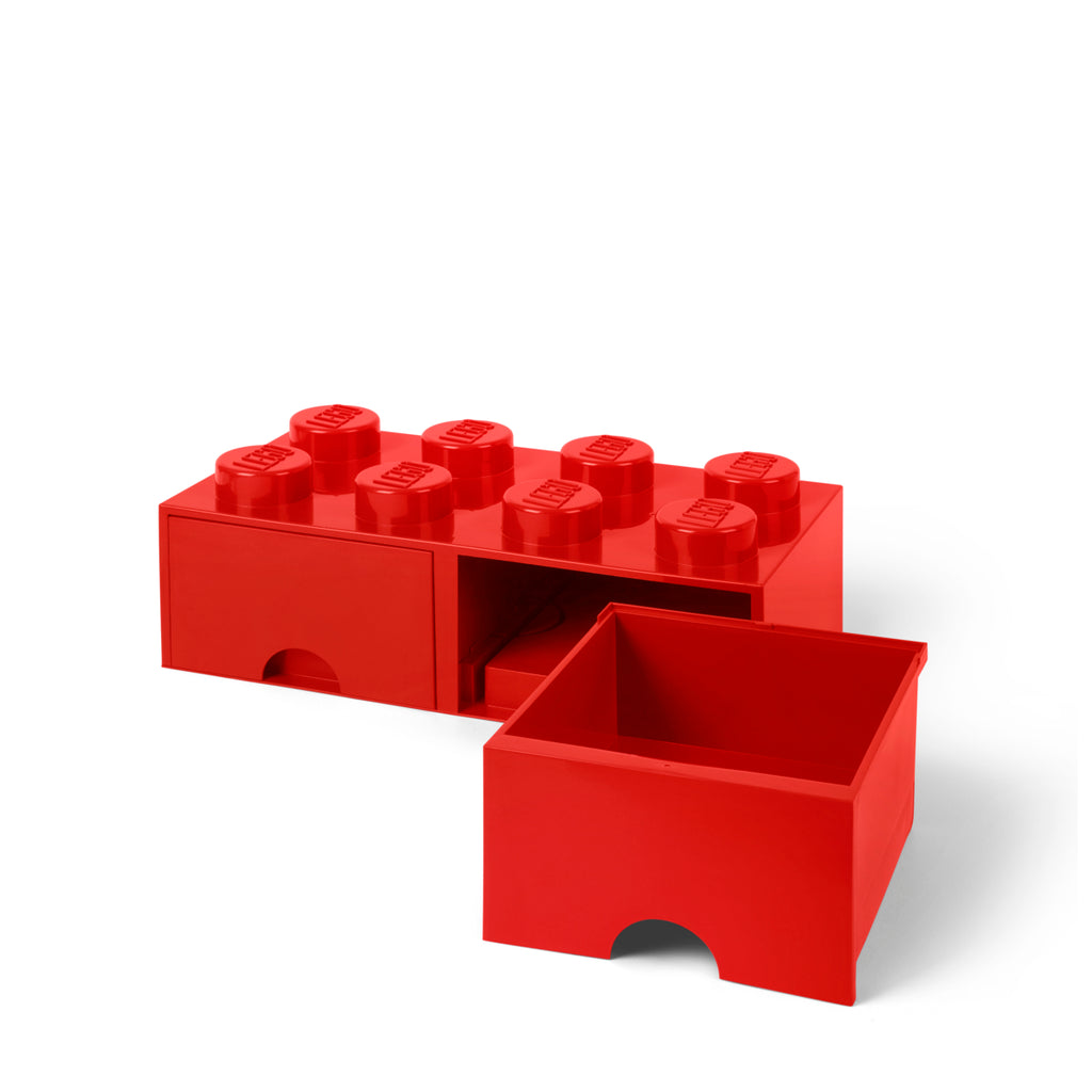 LEGO Brick Drawer 8 - Red | Hộp Ngăn Kéo Lưu Trữ 8 Nút | LEGO - Hình ảnh bổ sung 5