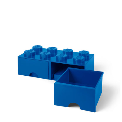 LEGO Brick Drawer 8 - Blue - Hộp Ngăn Kéo Lưu Trữ LEGO 8 Nút - Hình ảnh bổ sung 5