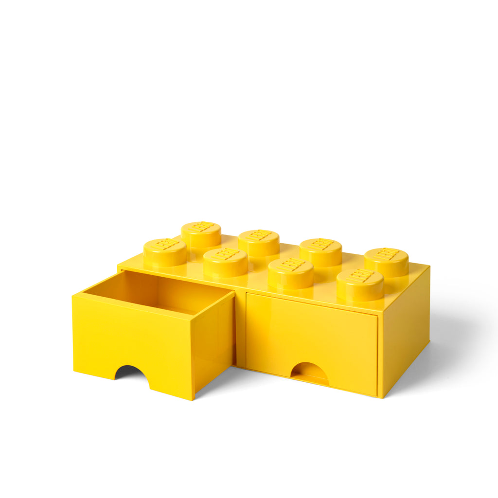 LEGO Brick Drawer 8 - Yellow - Tủ Ngăn Kéo Lưu Trữ 8 Nút LEGO - Hình ảnh bổ sung 4