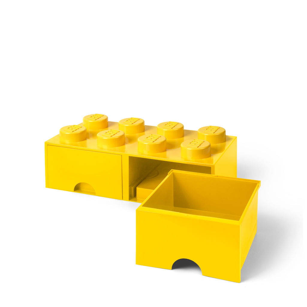 LEGO Brick Drawer 8 - Yellow - Tủ Ngăn Kéo Lưu Trữ 8 Nút LEGO - Hình ảnh bổ sung 5