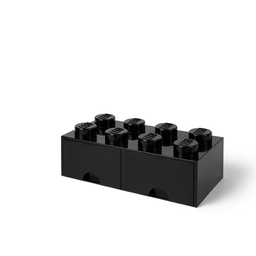 LEGO Brick Drawer 8 - Black | Hộp Lưu Trữ Ngăn Kéo Hình Viên Gạch LEGO | LEGO 40061733 - Hình ảnh bổ sung 4