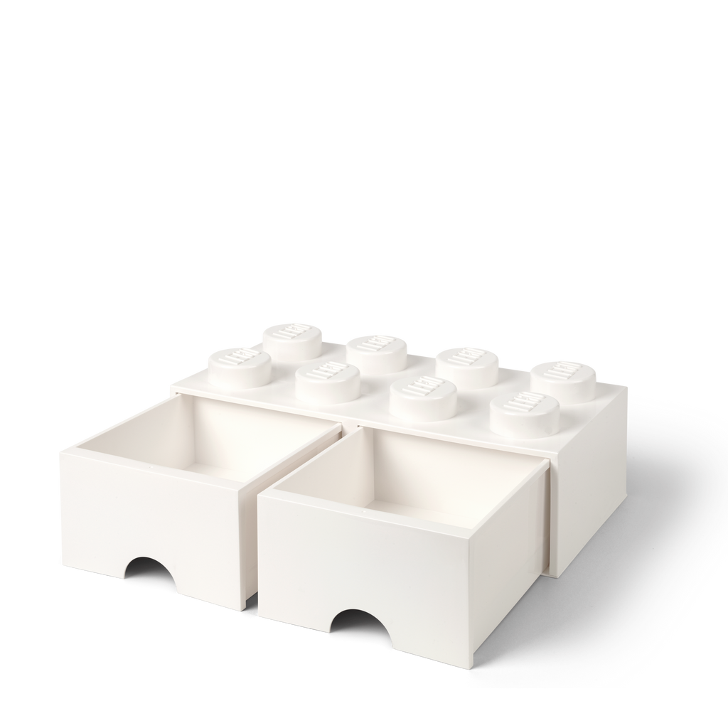 LEGO Brick Drawer 8 - White - Ngăn Kéo Lưu Trữ Đồ Chơi Chính Hãng LEGO - Góc nhìn khác 3
