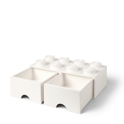 LEGO Brick Drawer 8 - White - Ngăn Kéo Lưu Trữ Đồ Chơi Chính Hãng LEGO - Góc nhìn khác 3