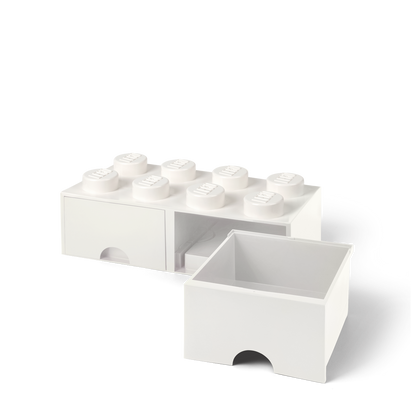 LEGO Brick Drawer 8 - White - Ngăn Kéo Lưu Trữ Đồ Chơi Chính Hãng LEGO - Hình ảnh bổ sung 4