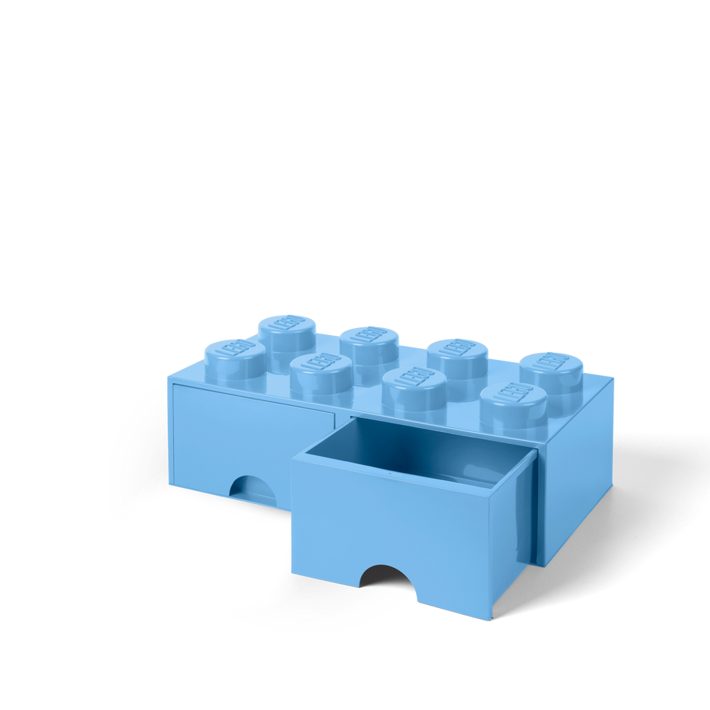 LEGO Brick Drawer 8 - Light Royal Blue - Tủ Ngăn Kéo Lưu Trữ LEGO - LEGO - Hình ảnh chi tiết 2