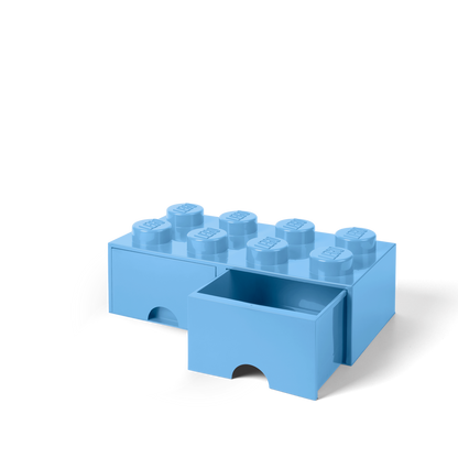 LEGO Brick Drawer 8 - Light Royal Blue - Tủ Ngăn Kéo Lưu Trữ LEGO - LEGO - Hình ảnh chi tiết 2