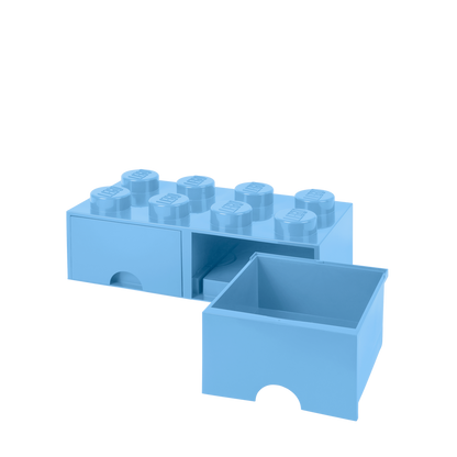 LEGO Brick Drawer 8 - Light Royal Blue - Tủ Ngăn Kéo Lưu Trữ LEGO - LEGO - Hình ảnh bổ sung 4