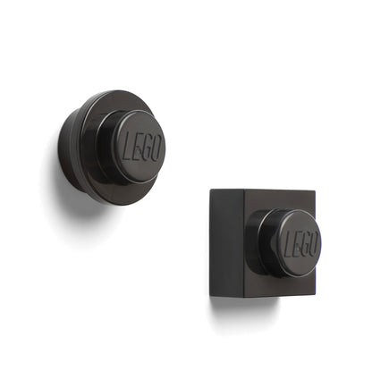 LEGO Magnet Set - Black Bộ Nam Châm Trang Trí Đen LEGO - Hình ảnh chi tiết 2
