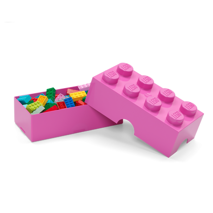 LEGO Lunch Box Classic - Pink | Hộp Đựng Cơm Hình Viên Gạch LEGO | LEGO - Hình ảnh chi tiết 2