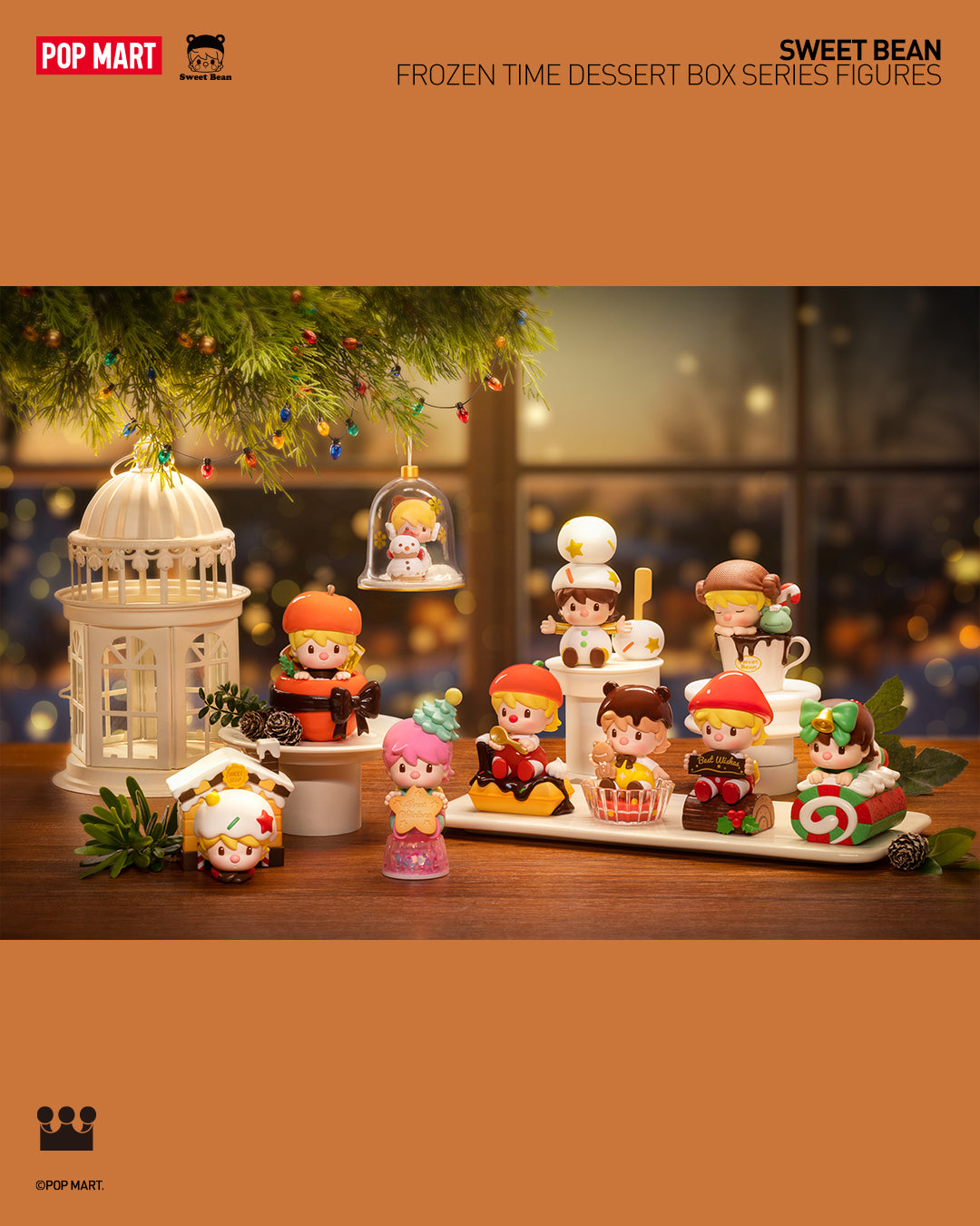 Sweet Bean Frozen Time Dessert Box Blind Box Series Figures - Mô Hình Blindbox - Pop Mart - Hình ảnh sản phẩm