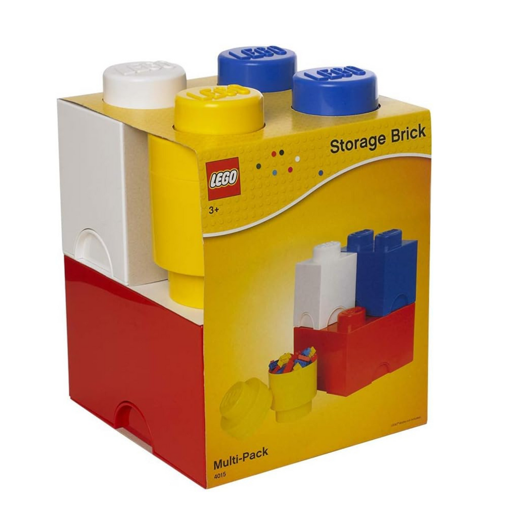 LEGO Storage Brick Multi-Pack (4Pcs) - Bộ 4 Hộp Đựng Đồ Chơi Gạch LEGO Khổng Lồ - LEGO 40150001 - Hình ảnh sản phẩm
