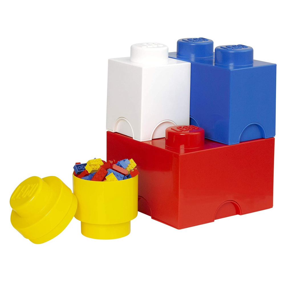 LEGO Storage Brick Multi-Pack (4Pcs) - Bộ 4 Hộp Đựng Đồ Chơi Gạch LEGO Khổng Lồ - LEGO 40150001 - Hình ảnh chi tiết 2