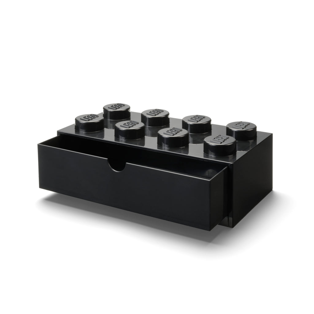 LEGO Desk Drawer 8 - Black - Ngăn kéo để bàn LEGO 8 nút - LEGO 40211733 - Góc nhìn khác 3