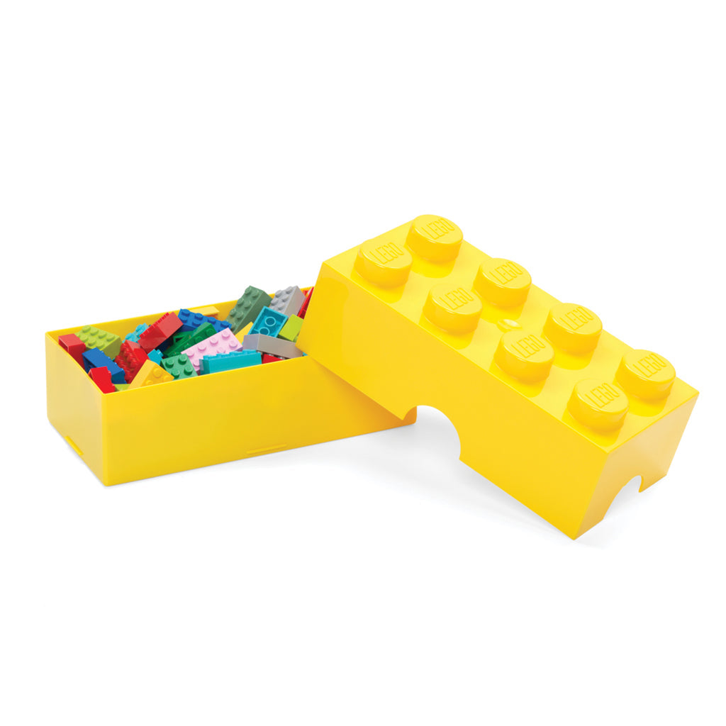 LEGO Lunch Box Classic - Yellow - Hộp Cơm Hình Gạch LEGO 2x8 - LEGO 40231732 - Hình ảnh chi tiết 2