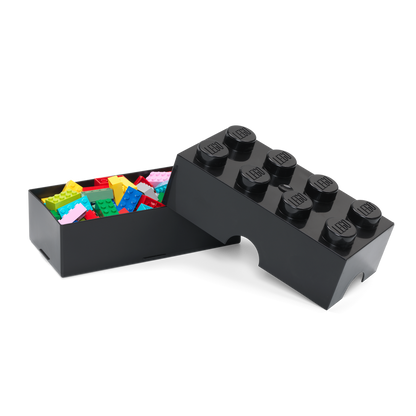 LEGO Lunch Box Classic - Black - Hộp đựng cơm hình viên gạch LEGO - LEGO - Hình ảnh chi tiết 2