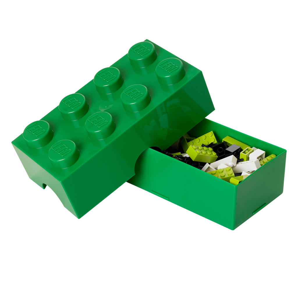 LEGO Lunch Box Classic - Dark Green - Hộp Đựng Cơm Hình Gạch LEGO - LEGO - Hình ảnh chi tiết 2