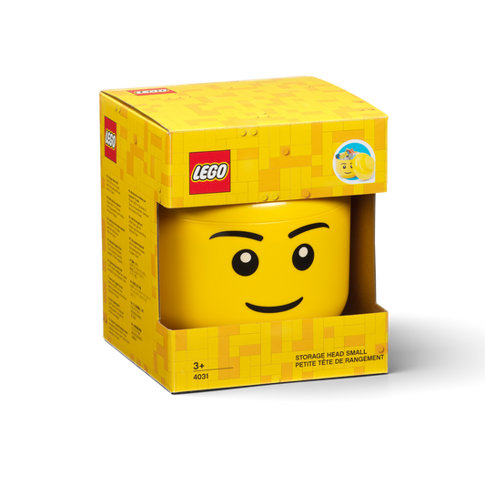 LEGO Storage Head Boy - Small - Hộp Đựng Đồ Chơi LEGO Hình Đầu Minifigure - LEGO - Hình ảnh sản phẩm