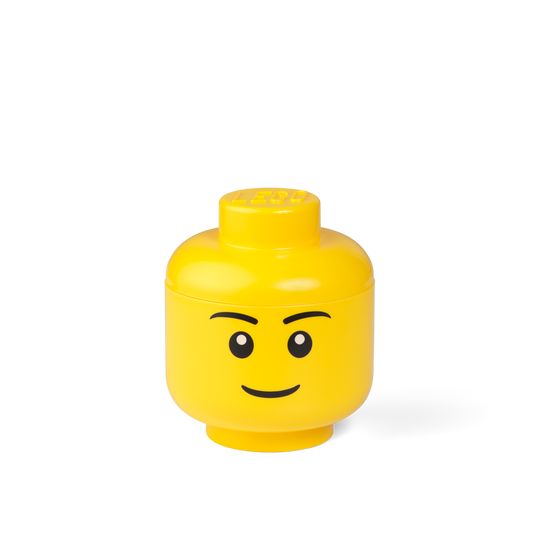 LEGO Storage Head Boy - Small - Hộp Đựng Đồ Chơi LEGO Hình Đầu Minifigure - LEGO - Hình ảnh chi tiết 2